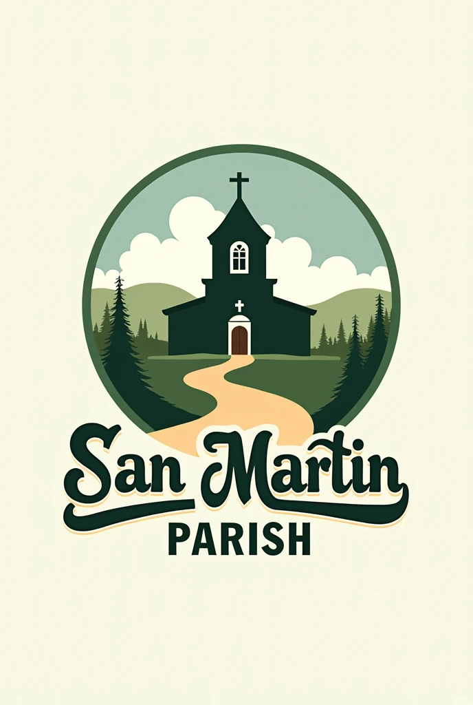 Logo design for the San Martin Parish 