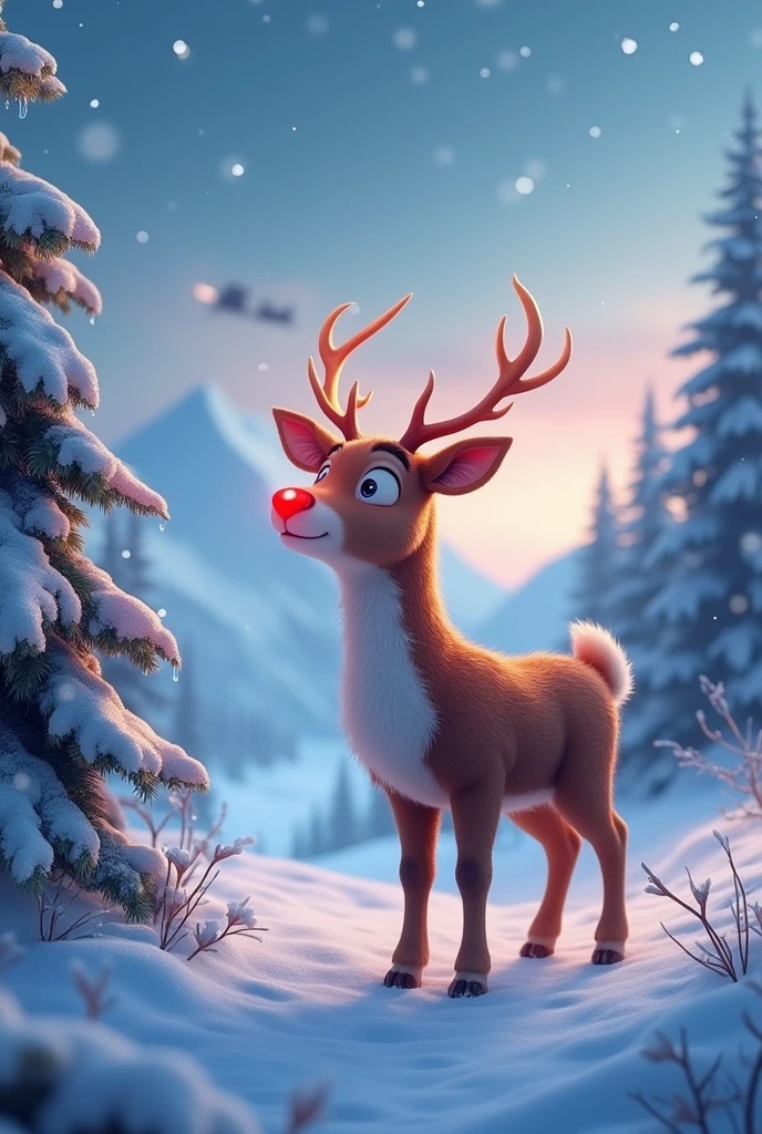 Rudolph north pole 