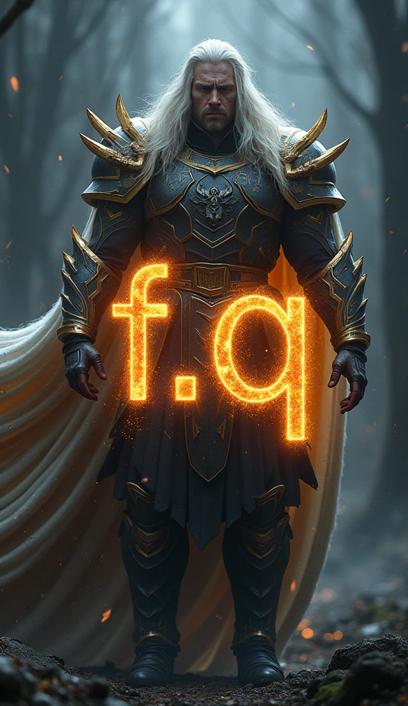 Phone wallpaper word "F.Q HERO".