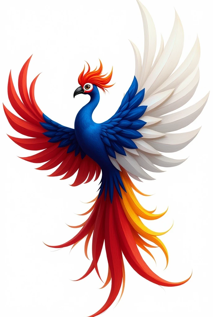 Pluma but the colors are the Philippines flag. White background also
