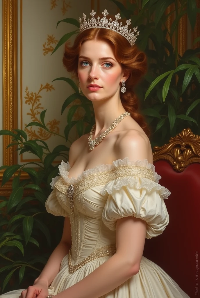 Princess Victoria Elizabeth Catherine Mary Anne Diana of wales in her
