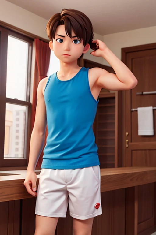 16age、male、Tank top、