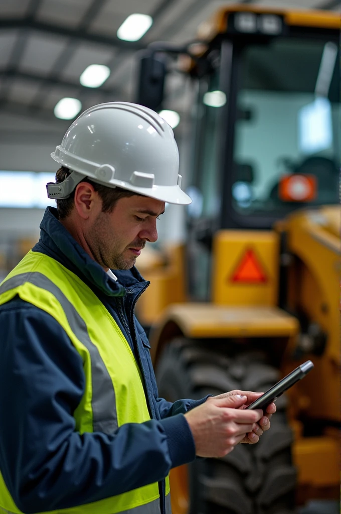 Heavy equipment inspection