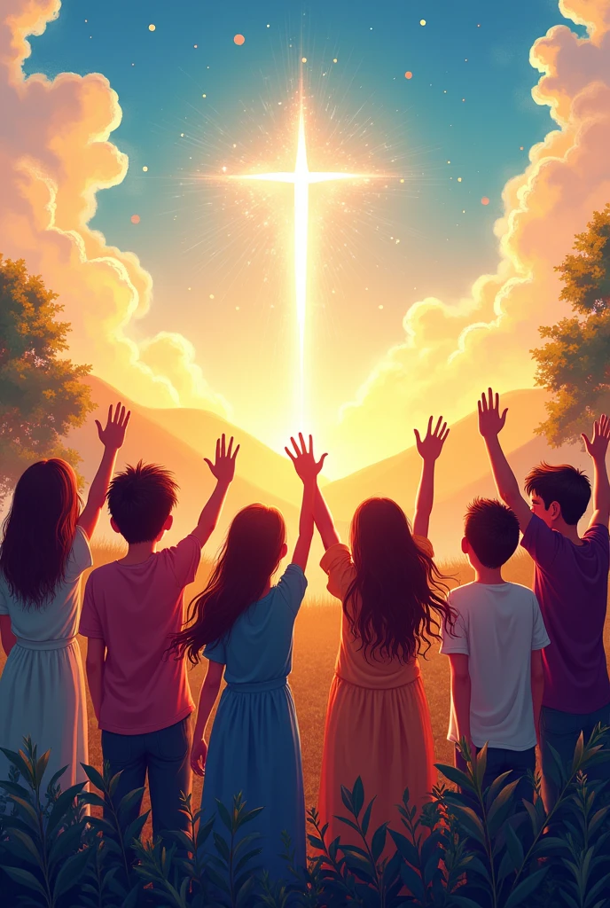 Poster for youth prayer gathering