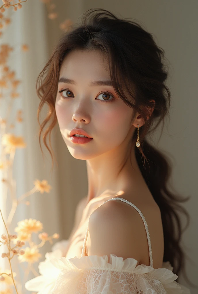 Beautiful young woman i