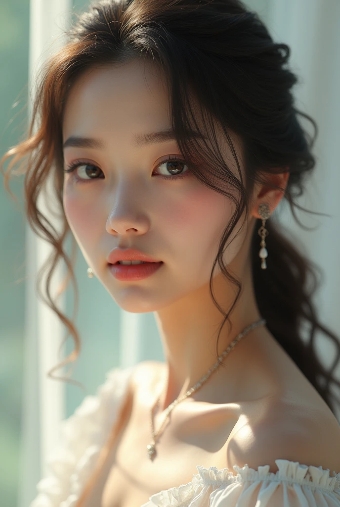Beautiful young woman i