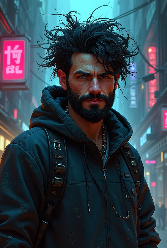 Create a crazy guy named Gilberto with a hacker background