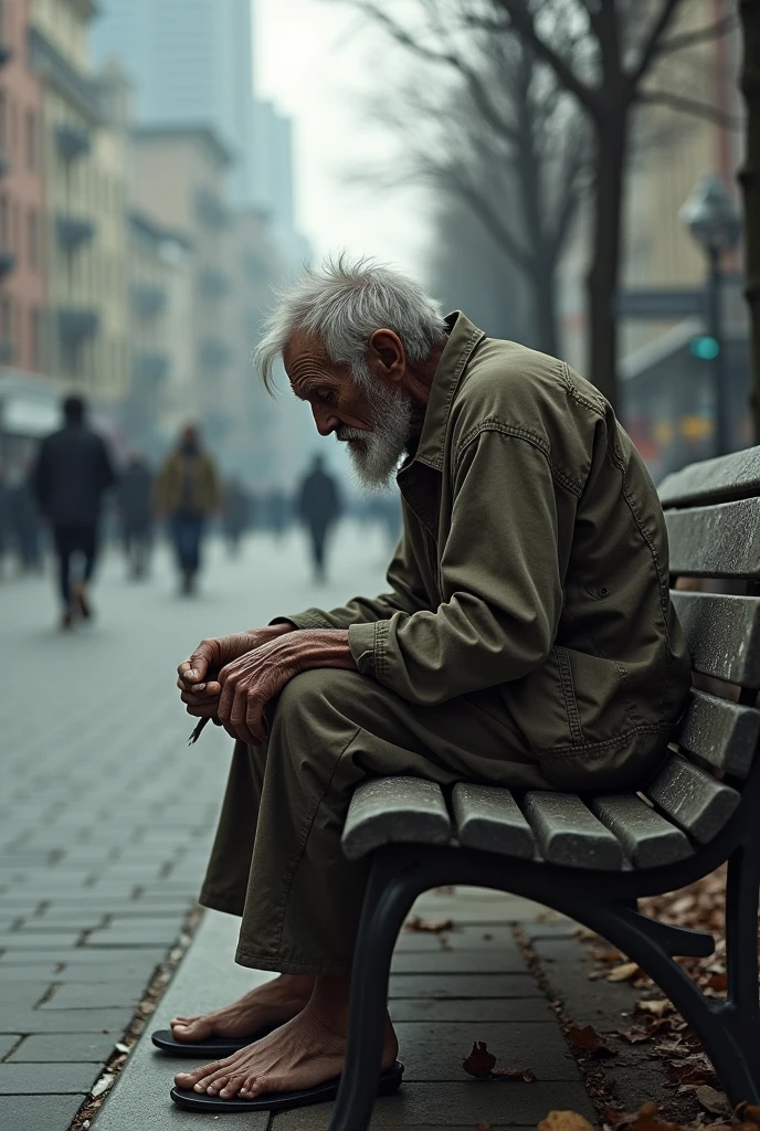 A useless old man