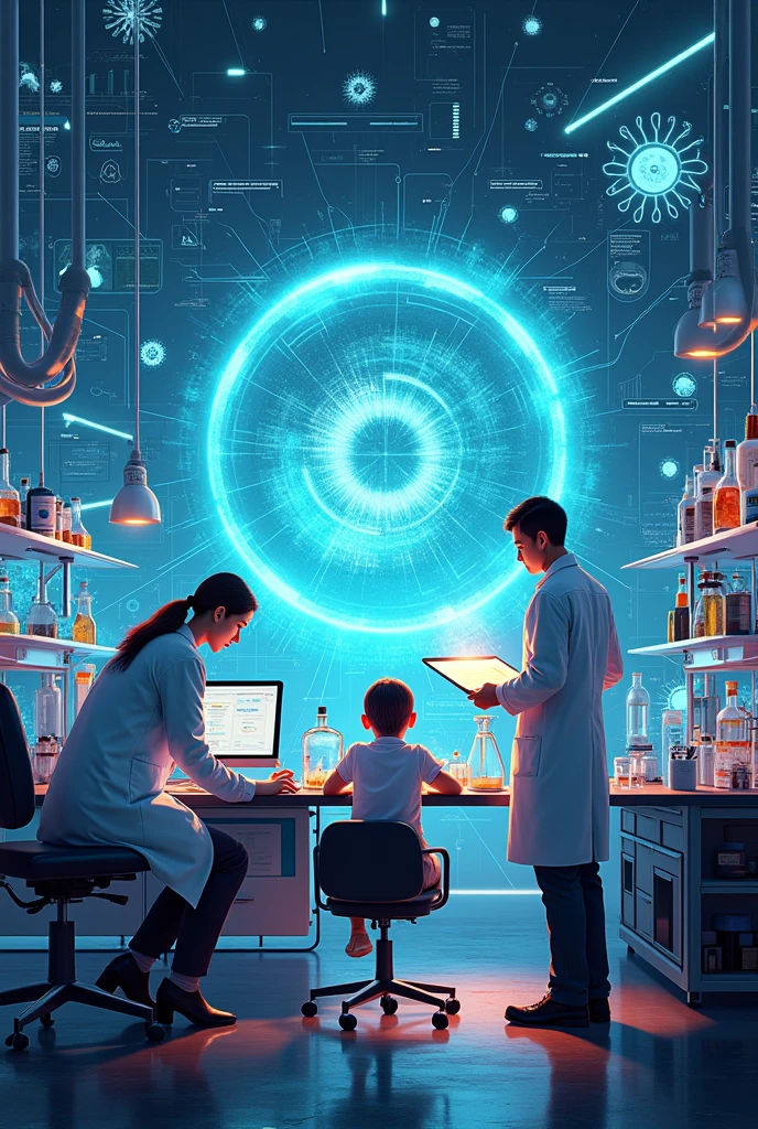 Learn, play, work professionally with science and technology.