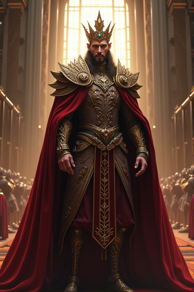Make bts v as an ancient king