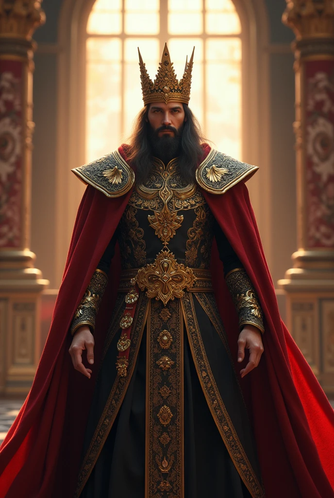 Make bts v as an ancient king 