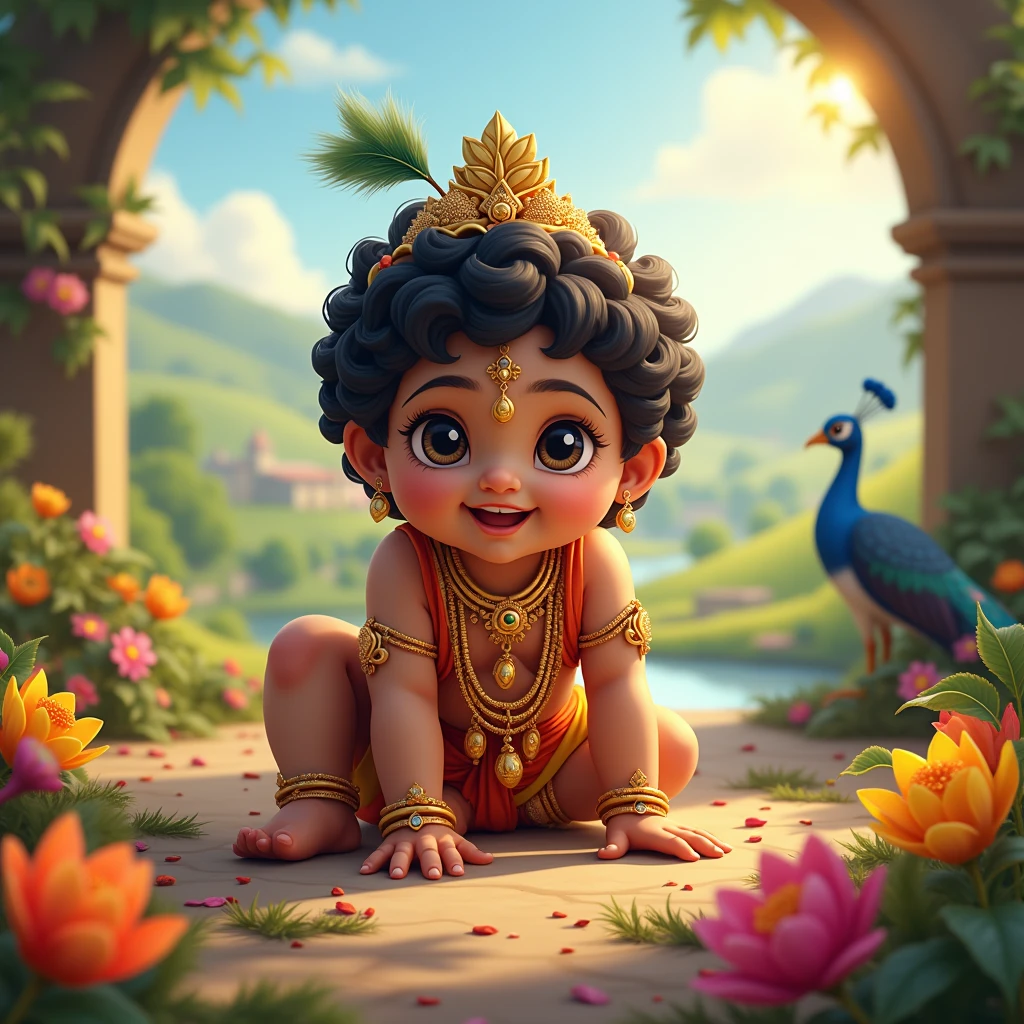 little shree krishna janmashtami
