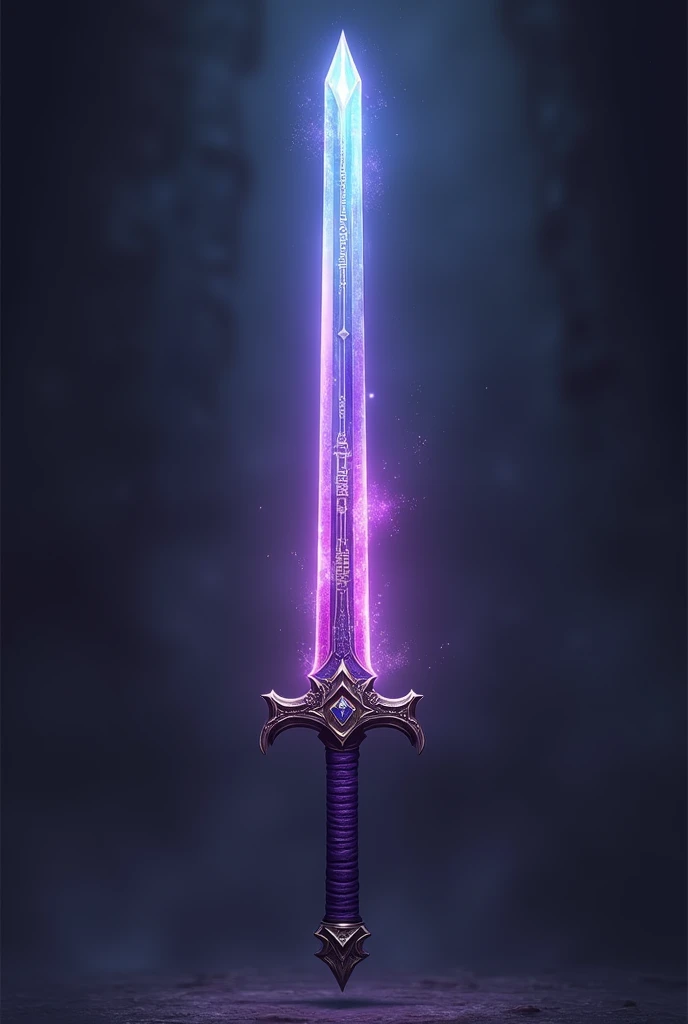 Diamond sword that have purple handle