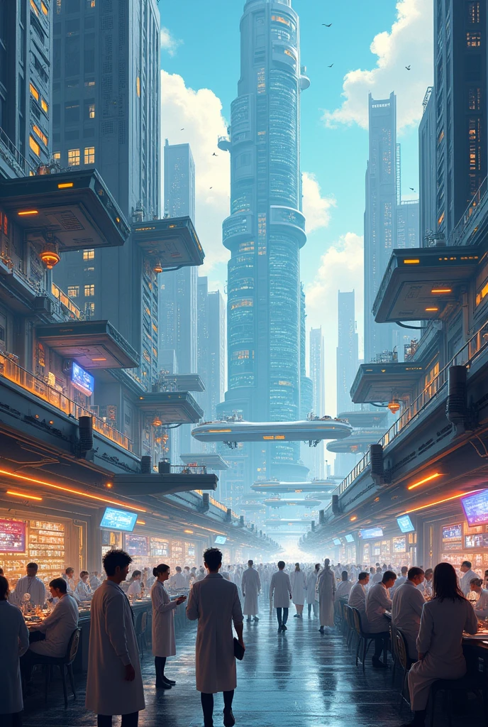 Future Science Community for All background