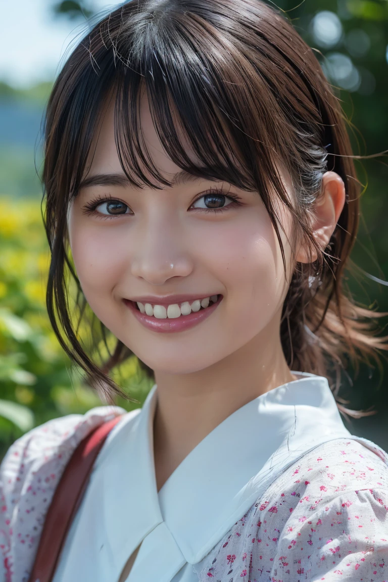 (8k, RAW Photos,Highest quality, High resolution:1.1), (Ultra-realistic:1.4),(Realistic, Realistic:1.3),The Beauty of Japan、((smile:1.3))、