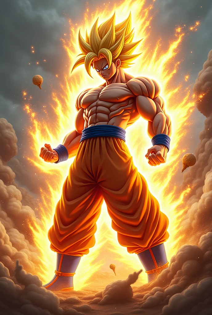 Goku is super saiyayin 3