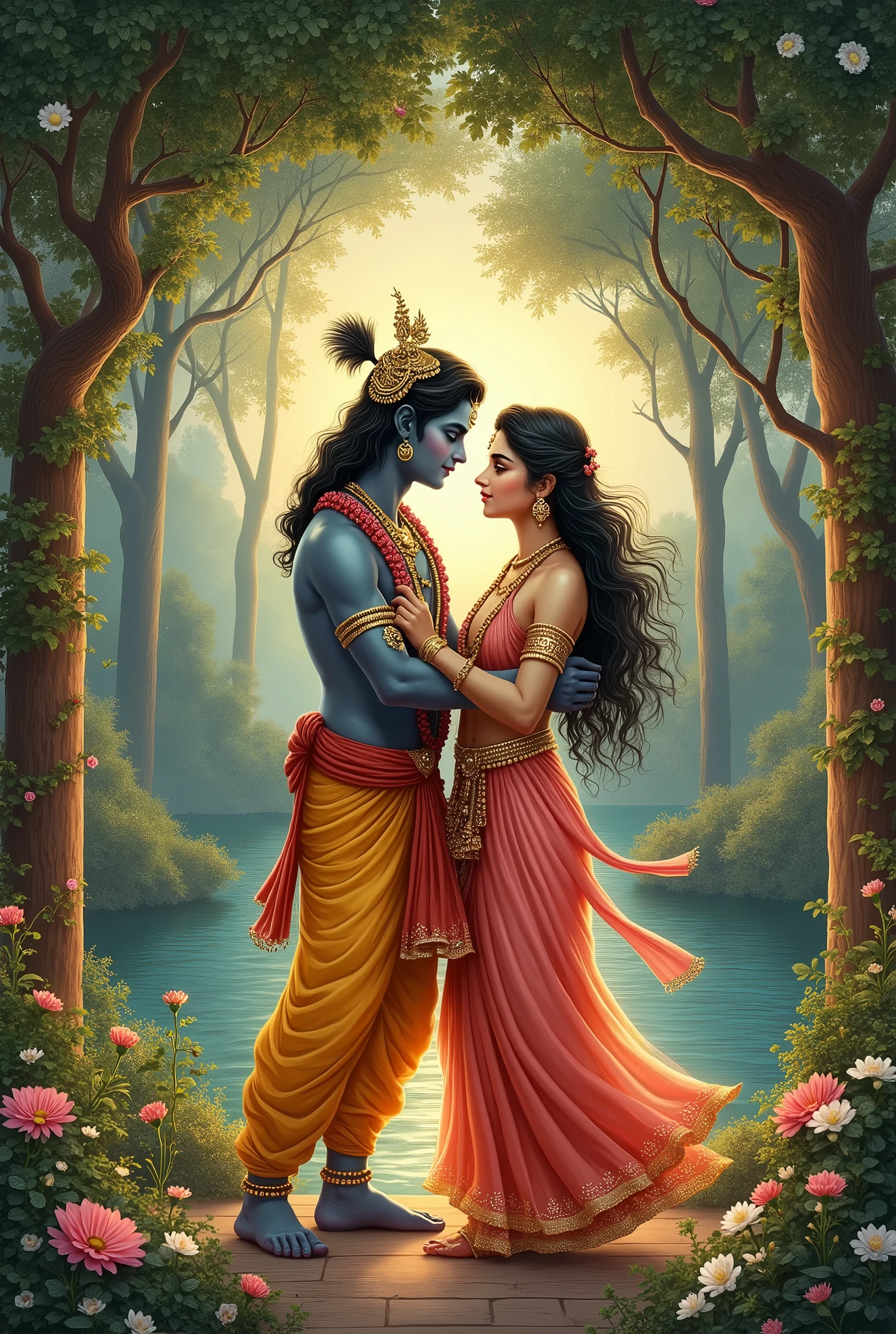 Krishna and radha images 