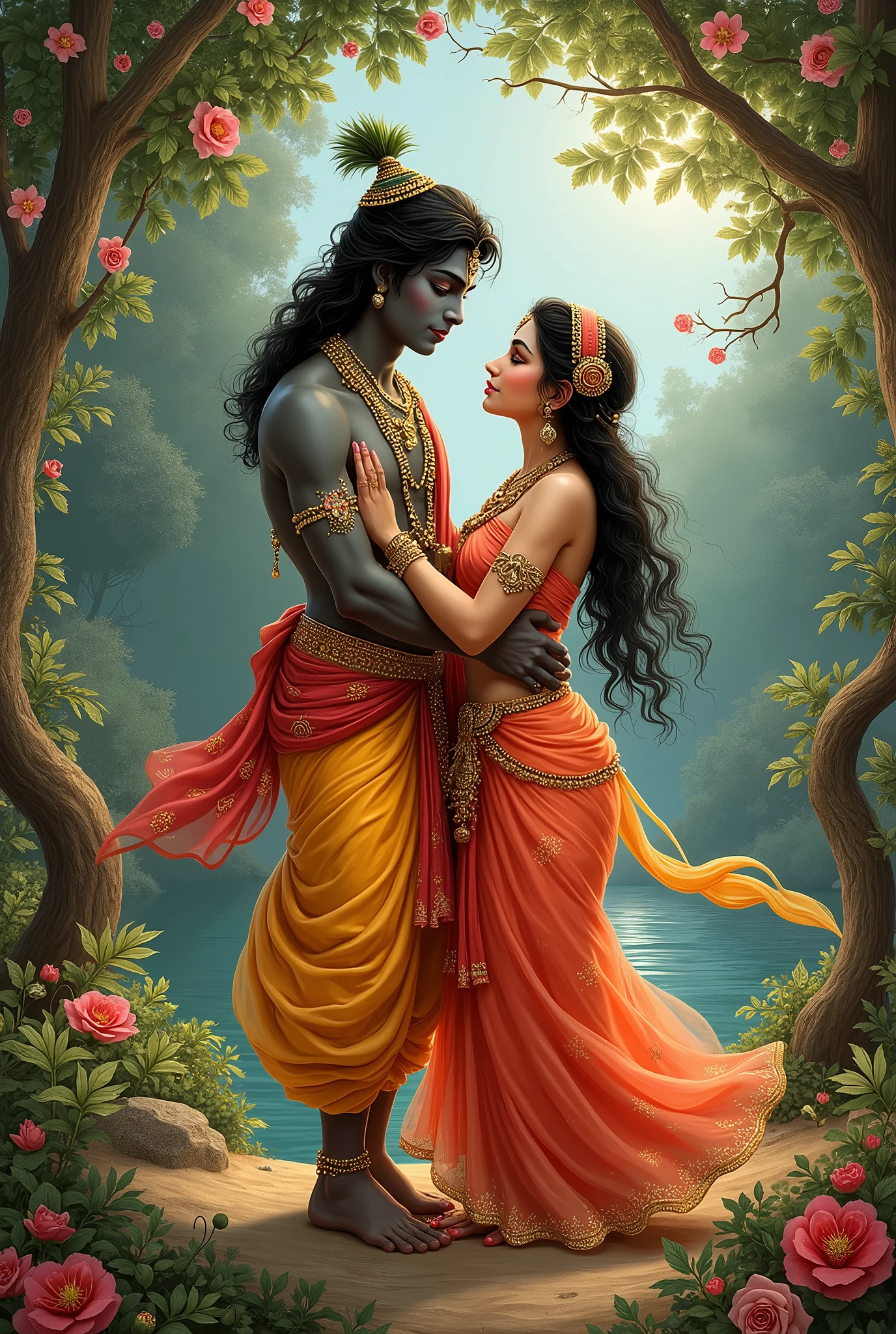 Krishna and radha images 