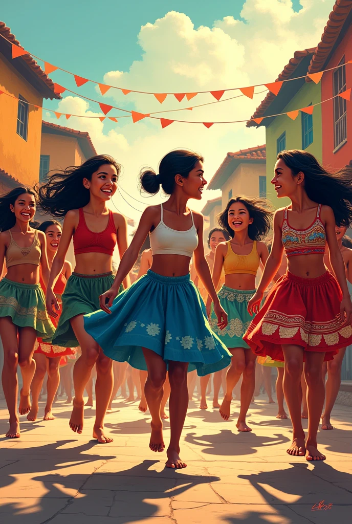please create a graphic illustration/word art picture for “INDAK KABATAAN”, which means dance everybody.