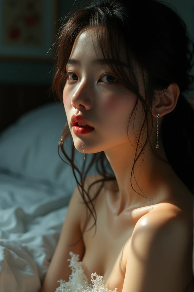Nude Cum korean girl milk