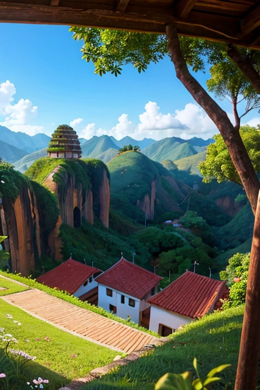 Brazilian background、beautiful、