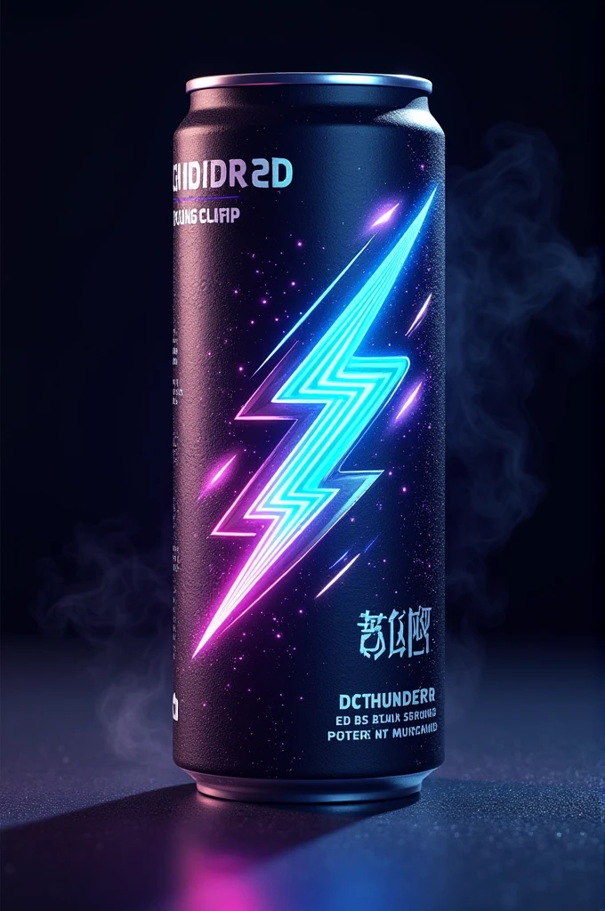 Create energy drink named "DRINK THUNDERRR DO WONDERS"