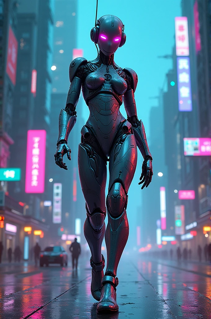 Motor cyborg neon