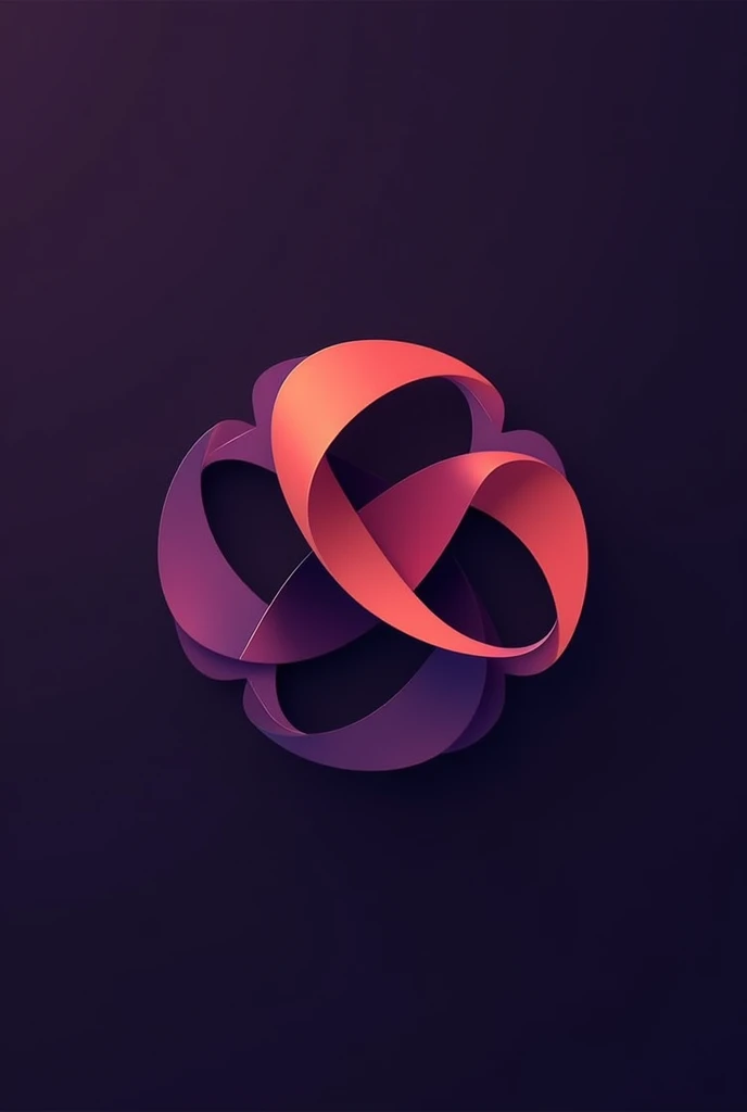 "I would like to create a unique and innovative logo that has never been created before.. The main colors I would like to use are purple and metallic coral.. The logo must be modern and attractive, but also simple and easily recognizable. Por favor, use your creativity to create something truly unique and special."