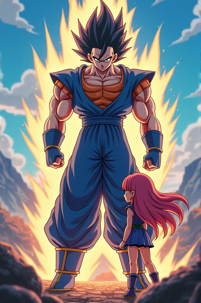 Vegito meeting Minami Nanami 