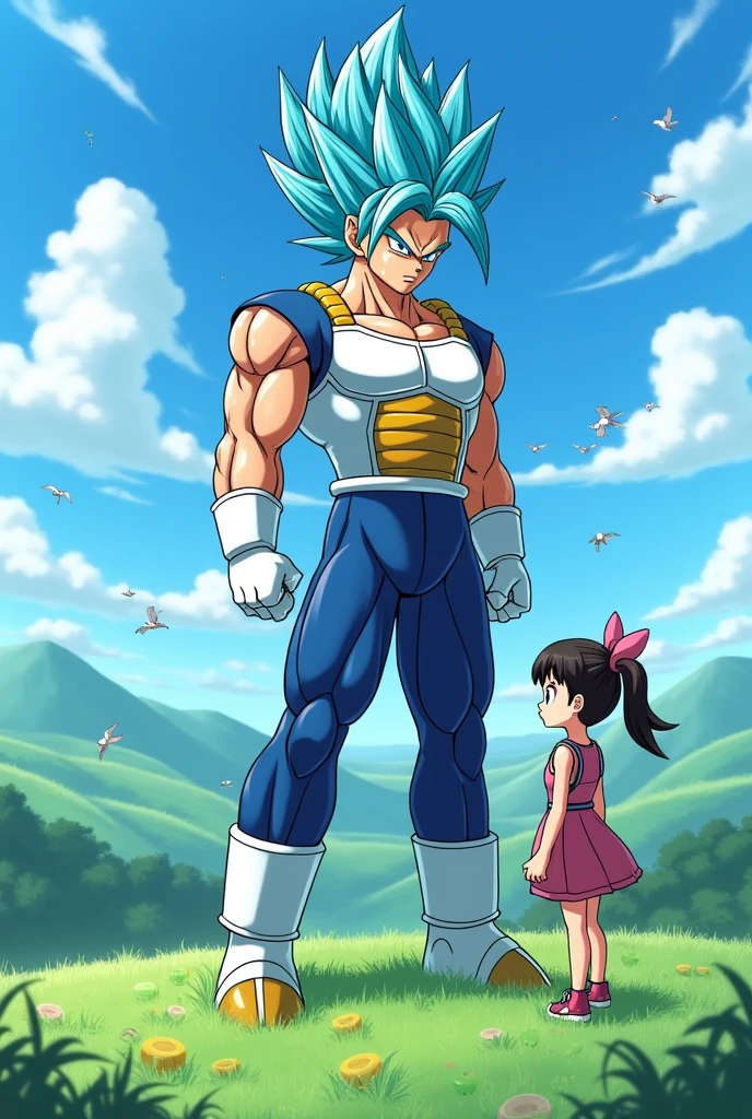 Vegito meeting Minami Nanami from Bottom tier character Tomozaki