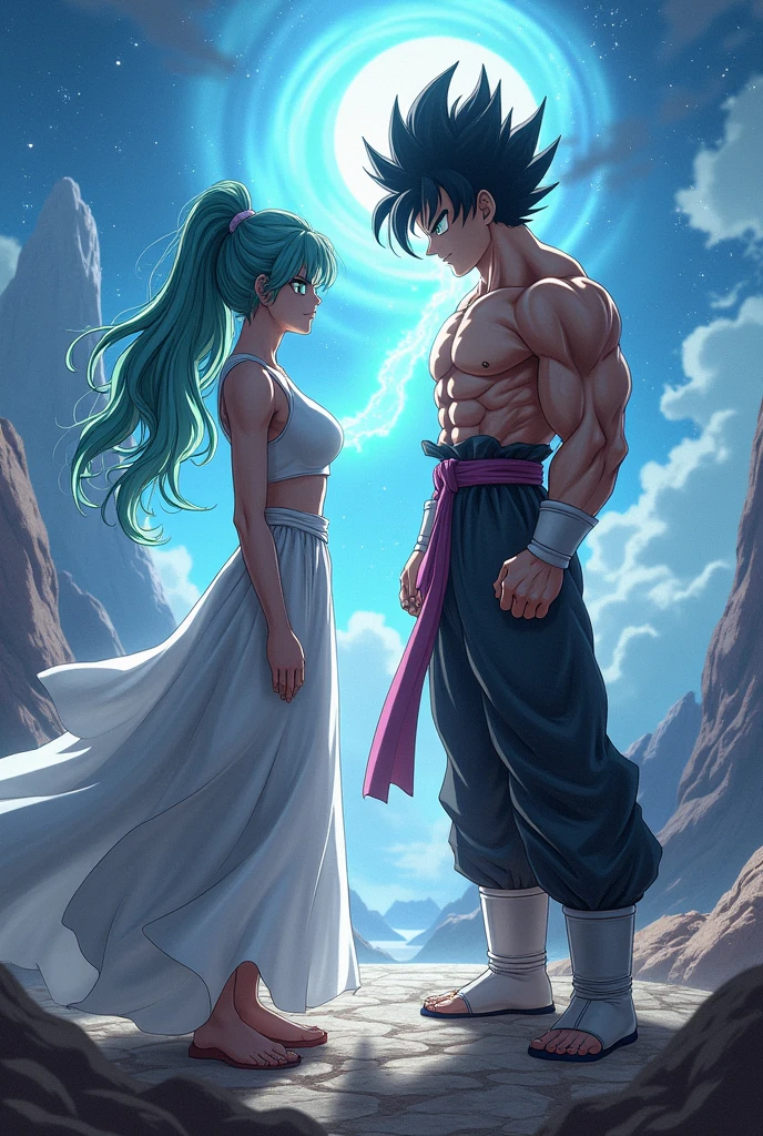 Vegito meeting Aoi Hinami