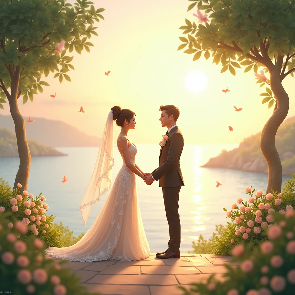 Marriage background