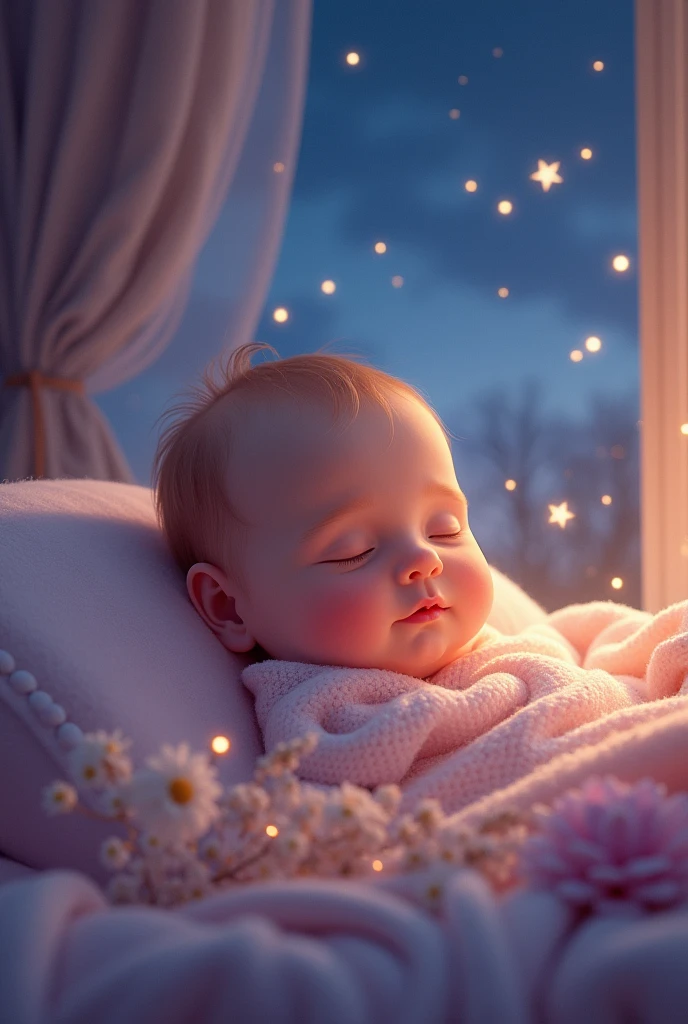 Baby Night View Pink Open Your Eyes