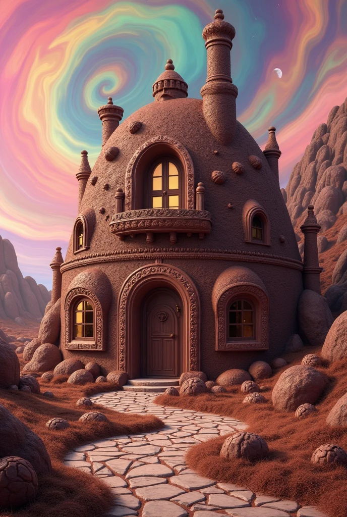 Chocolate banglow in another dimension in make it more bigger and real