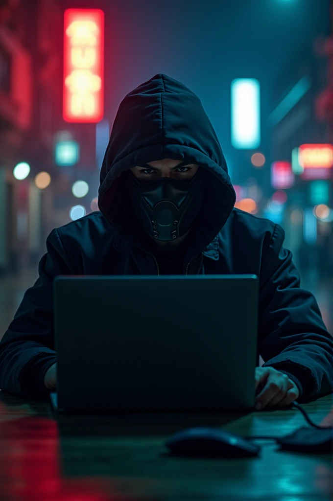 (hacker) (a one computer) (police)