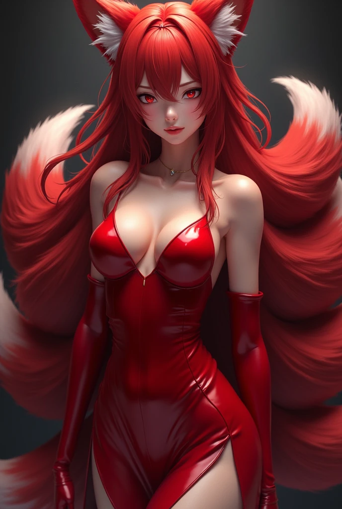 furry Fox girl Big boobs Naked sexy