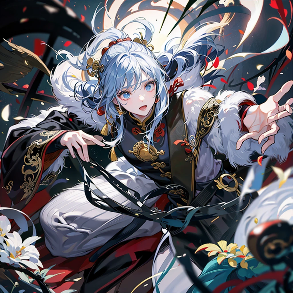 20 years later，Chinese，Chinese，friend，Chinese，Chinese，Chinese，Chinese，Chinese，Chinese臉部鏡頭，anime style，best quality，Figure 32K，00002