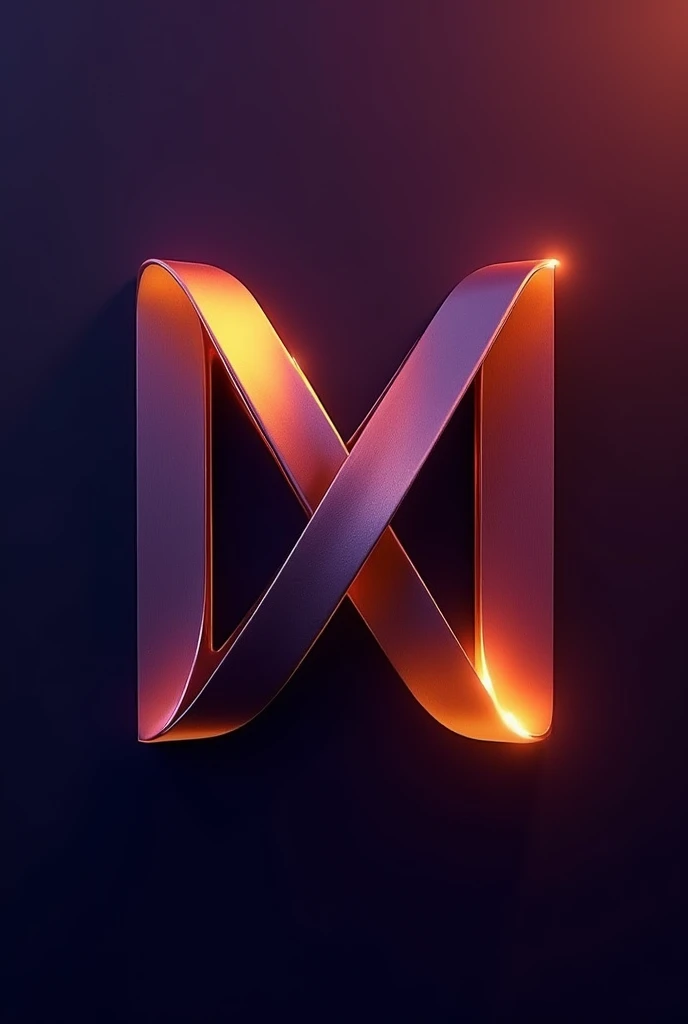 "I would like to create a unique and innovative logo that has never been created before.. The main colors I would like to use are purple and metallic orange.. The logo must be modern and attractive, but easily recognizable. With the letter M and S intertwined Please, use your creativity to create something truly unique and special." focus on the letters MS and mix the colors purple and metallic orange