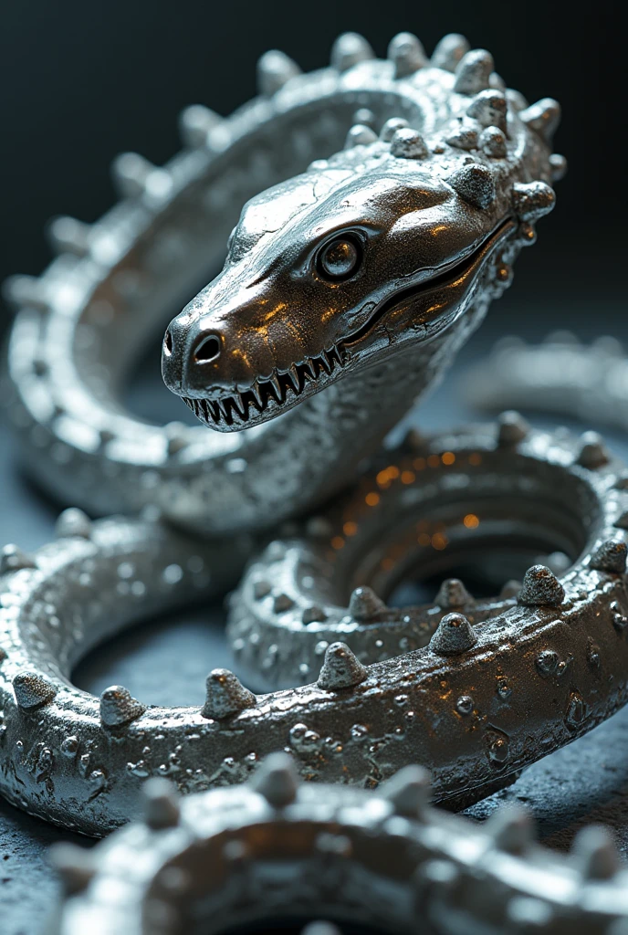 Snake bones chrome