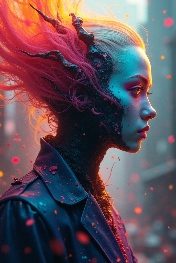 (masterpiece), (4k), (fujiflm), (16k), Visually captivating artwork, with skillful use of color, composition, and light. Innovative artwork, showcasing unique and imaginative concepts. (gore , colourful , wonderful elements) Emotionally resonant artwork, effectively conveying a narrative. Momentum-aligned artwork, reflecting a sense of movement and progress. Skillfully crafted artwork, demonstrating meticulous detail and technique.