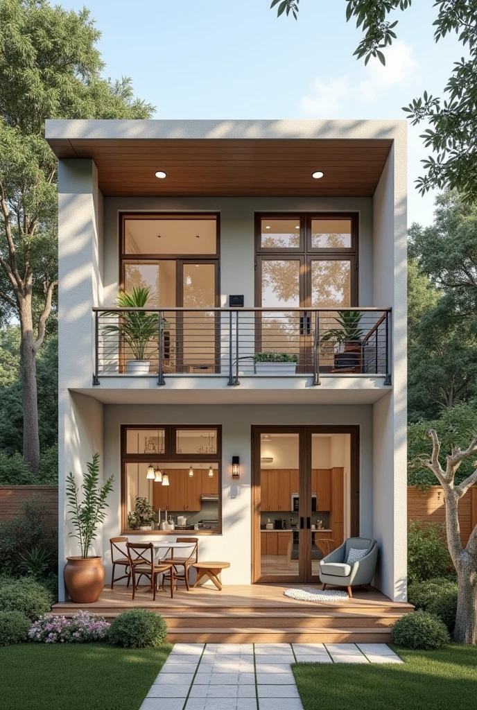 I have 60 * 30 plot, I want 2 rooms, drawing hall and kitchen