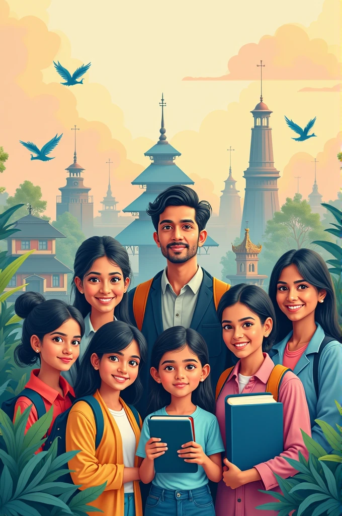 Create a banner photo of pie home tuition which teaches class 1-12 subject including  list ofsubject math science option physics chemistry inside Kathmandu valley with the experience the teachers