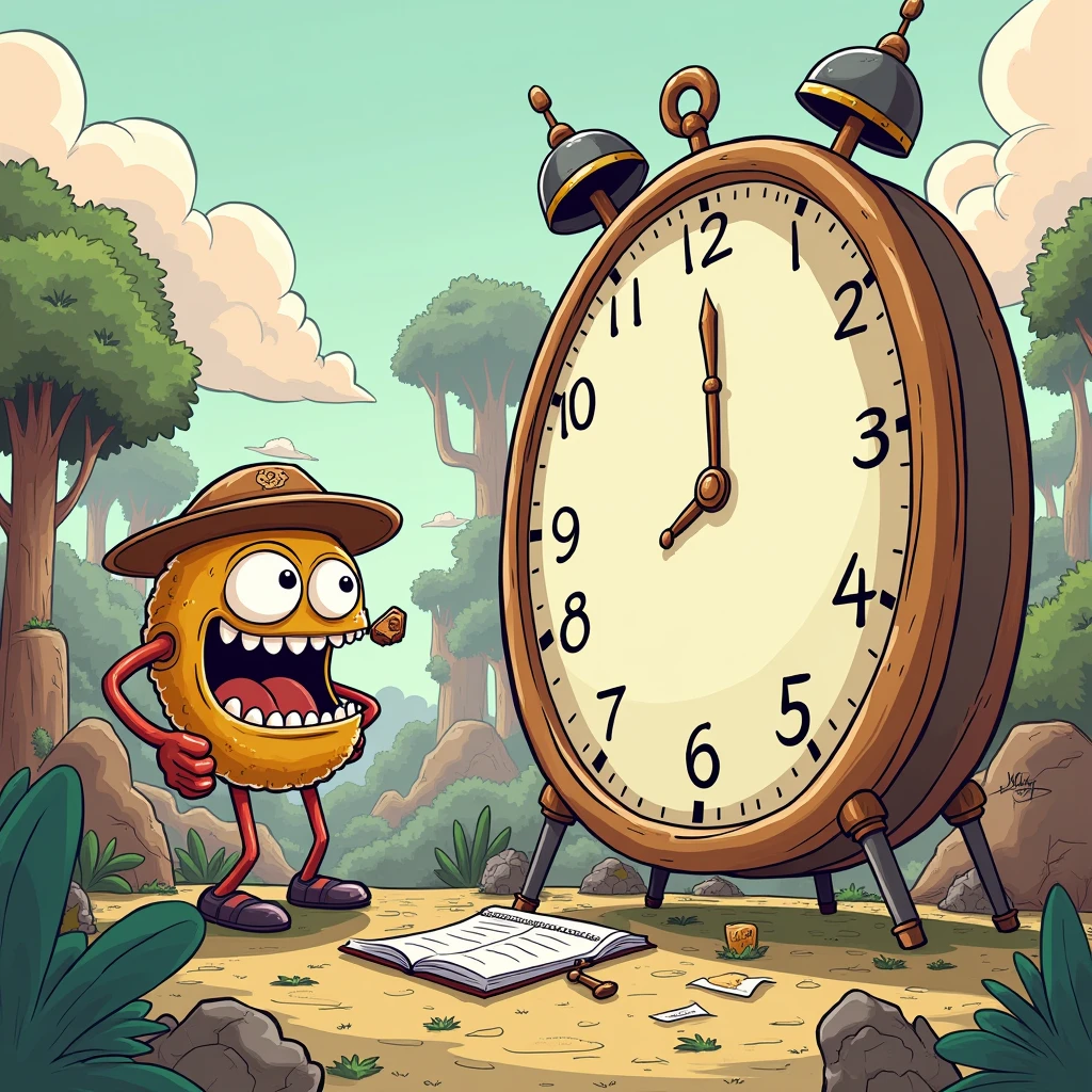 very long deadline, cartoon