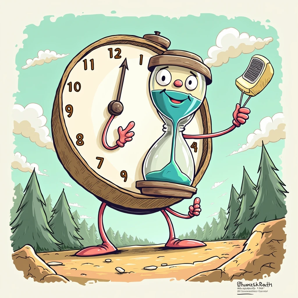 very long deadline, cartoon