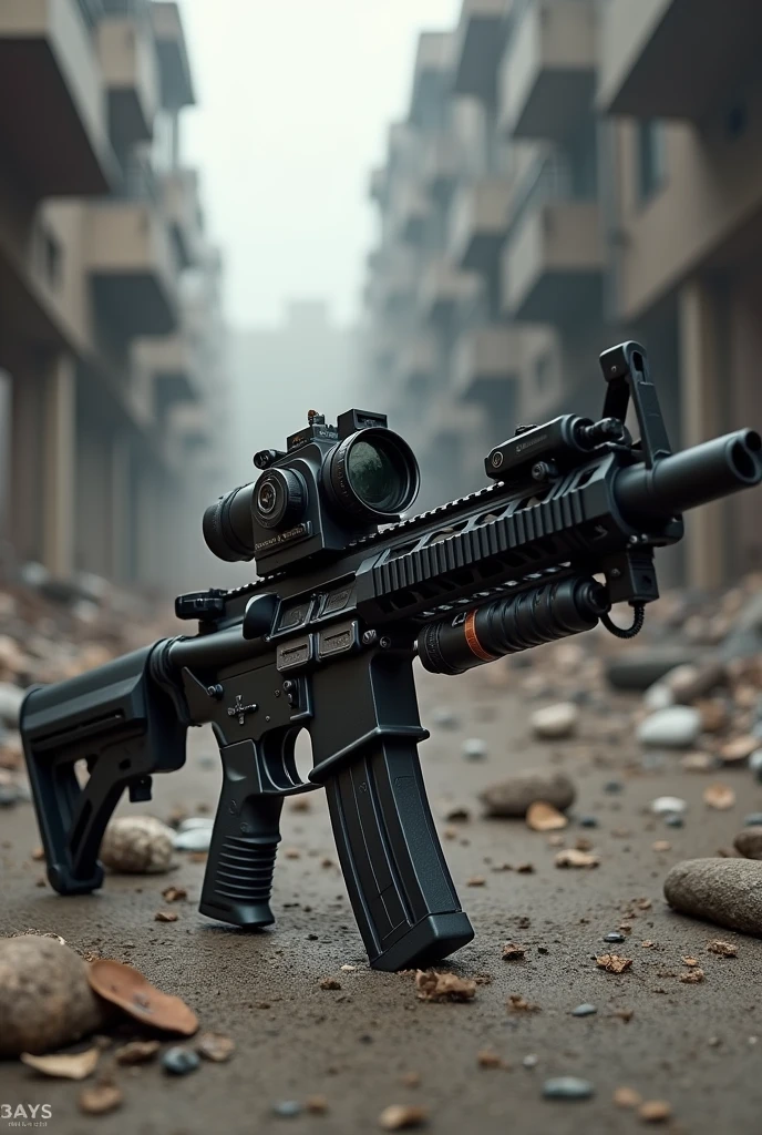 M4 carbine rifle modified 