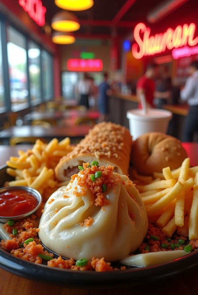 chicken momo Shawarma and Fast Food Points