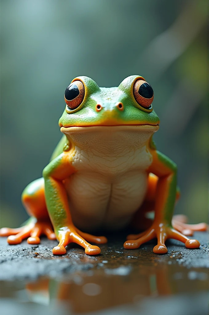 Frog 3d nft