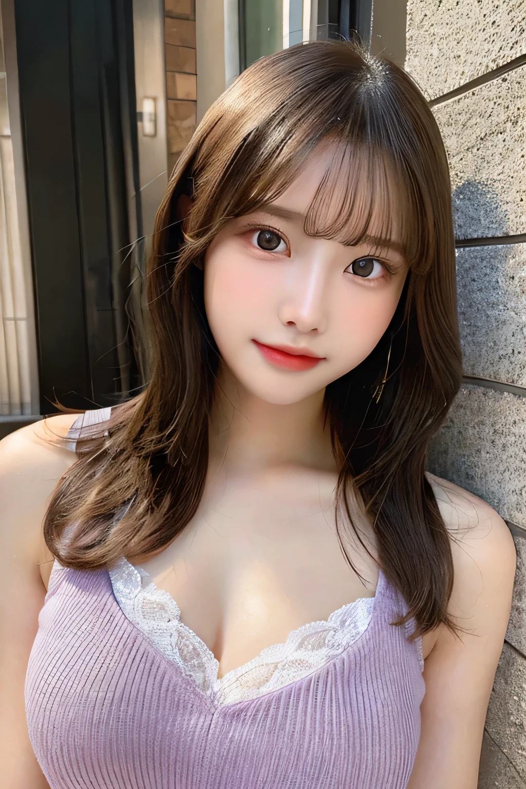 ((Highest quality)), ((masterpiece)), (detailed), One person, sexy,Large Breasts, 18-year-old, Idol face, High resolution, High-resolution model, Textured skin, Ultra high definition, Cute face, baby face, Super Slim Body,