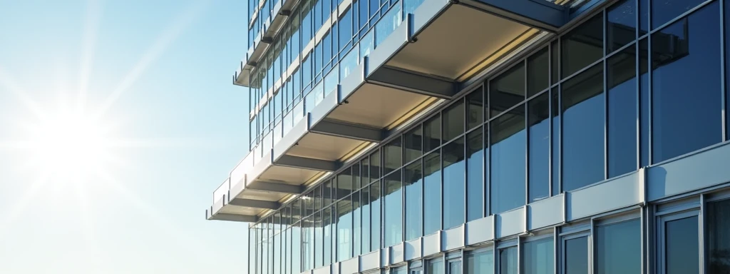 External sunshade system for high-rise buildings,Reflecting high-end German manufacturing