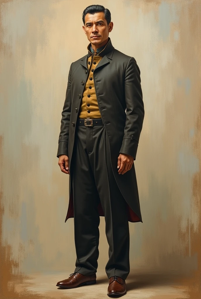 jose rizal whole body like a painting